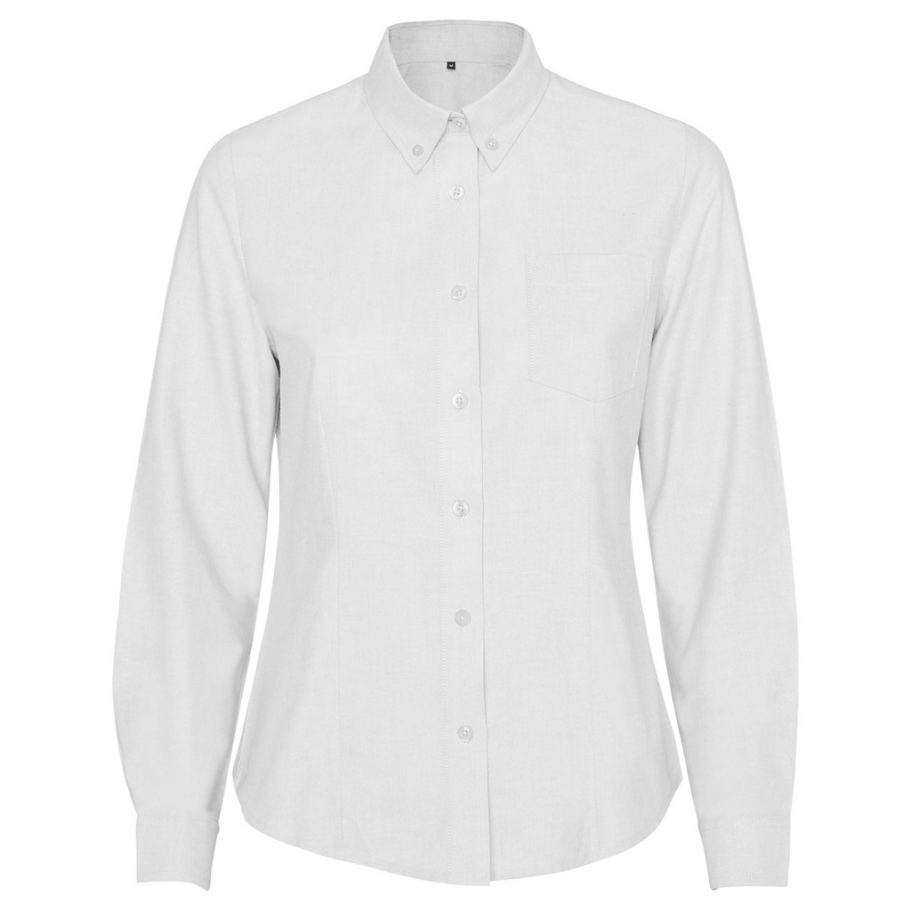 CAMISA OXFORD WOMAN · ML · BOLSILLO