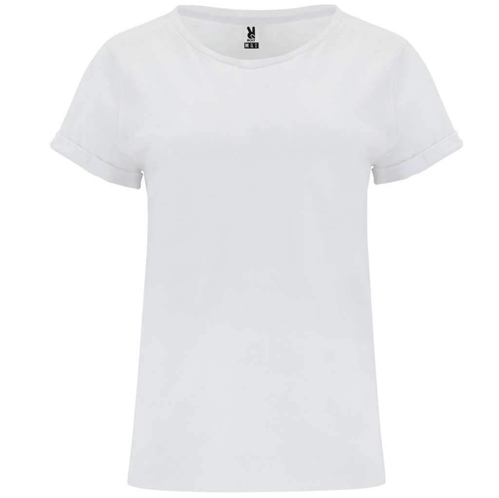CAMISETA CIES MUJER · MC · CORTE HOLGADO · 100% ALGODON · [165g]