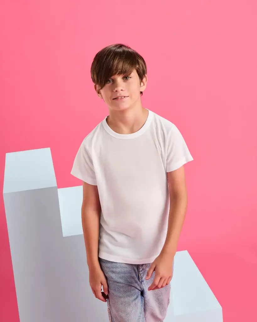 CAMISETA SUBLIMA KIDS · MC · TACTO ALGODON · [150g]