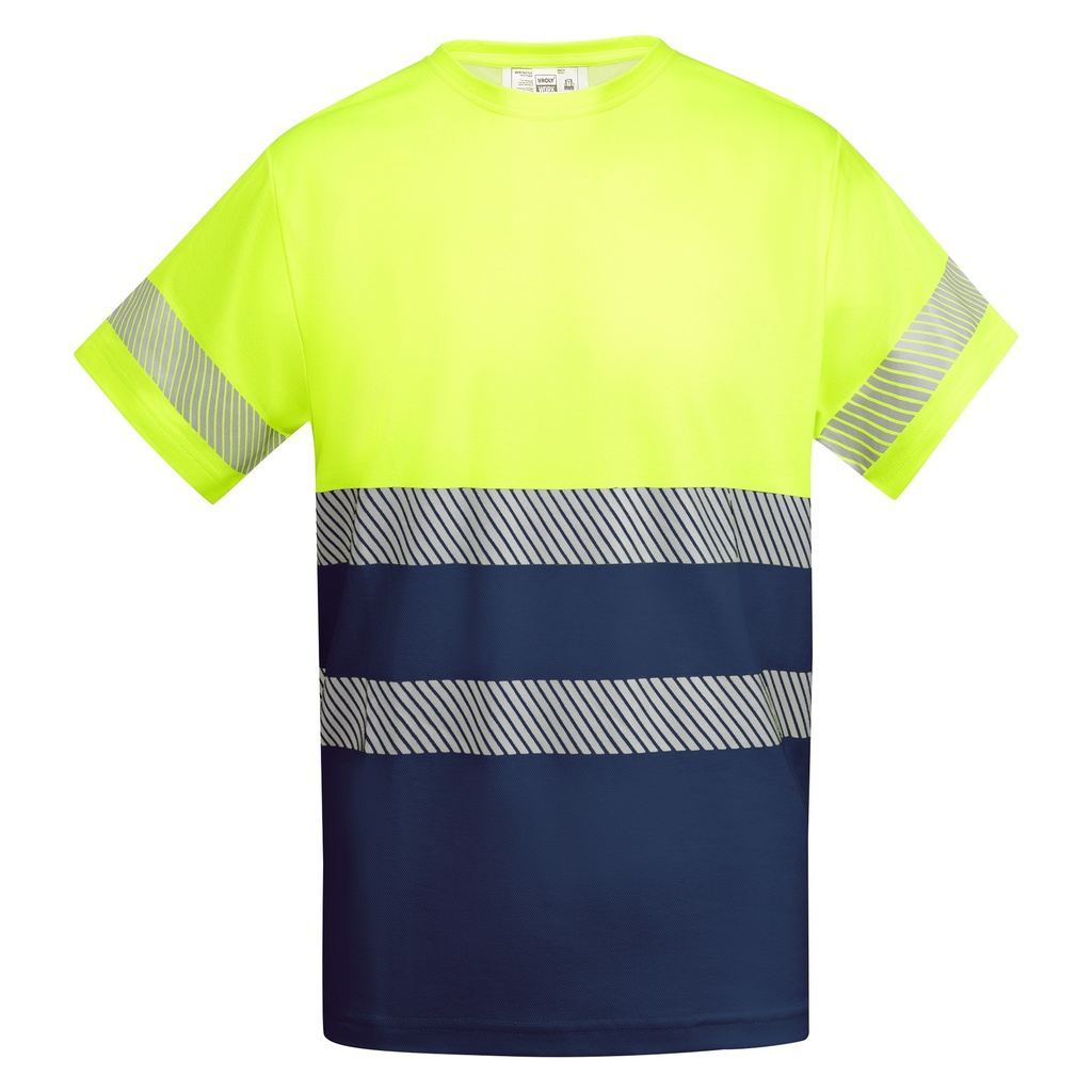 CAMISETA TAURI · BICOLOR · MC · ALGODON · BANDA SEGMENTADA · AV · CE II CAT · [170g]
