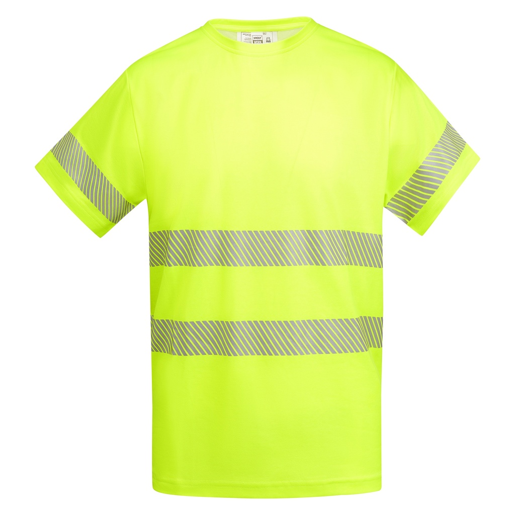 CAMISETA TAURI · UNICOLOR · MC · ALGODON · BANDA SEGMENTADA · AV · CE II CAT · [170g]