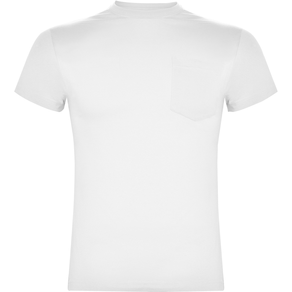 CAMISETA TECKEL · MC · BOLSILLO · 100% ALGODON · [160g]