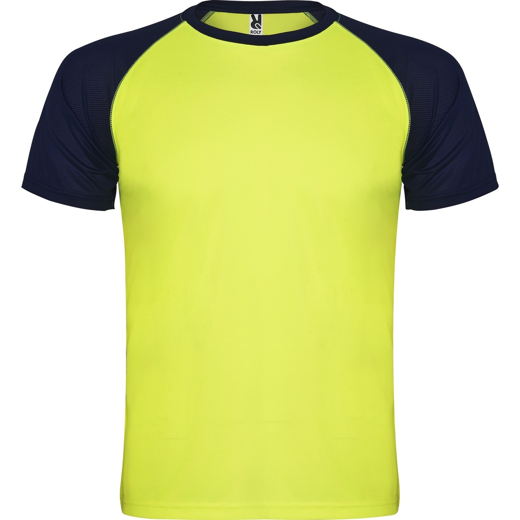 CAMISETA TECNICA INDIANAPOLIS KIDS BICOLOR · MC · [140g]
