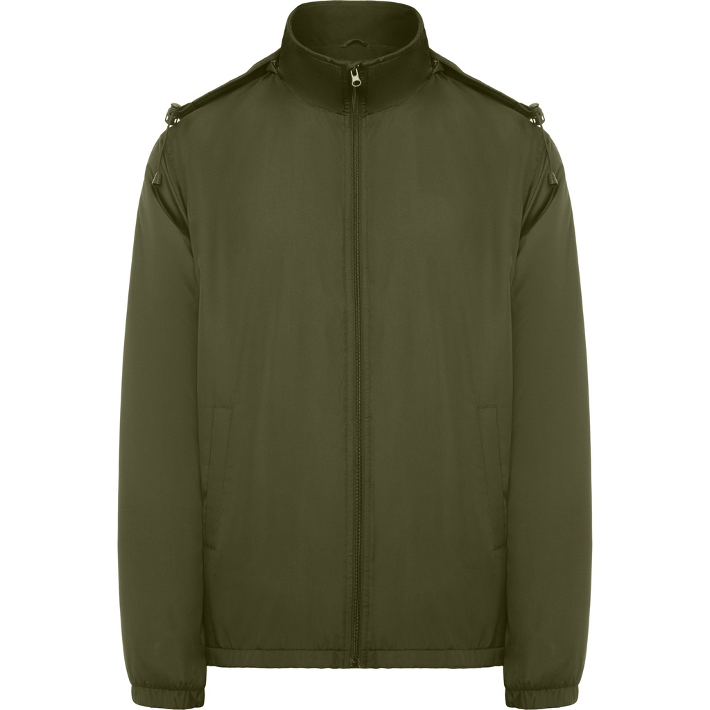 CHAQUETA MAKALU · HIDROFUGADO · CAPUCHA EXTRAIBLE · CORTAVIENTOS
