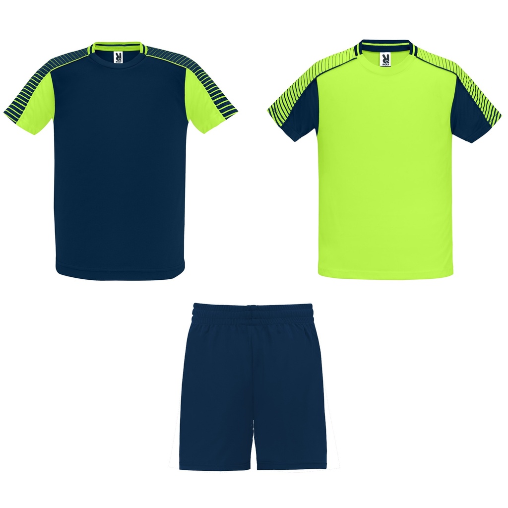 CONJUNTO DEPORTIVO JUVE (2 CAMISETAS + 1 PANTALON) · [140g]