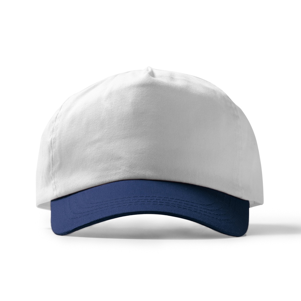 GORRA FREYA · BICOLOR · 100% ALGODON · 5 PANELES