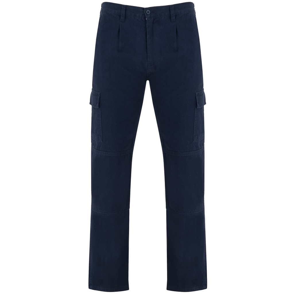 PANTALON SAFETY · UNISEX · MULTIBOLSILLOS · REFUERZO CULERA Y RODILLAS · 100% ALGODON
