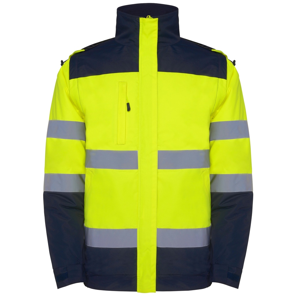 PARKA EPSYLON · BICOLOR · ACOLCHADO · HIDROFUGADA · 2 EN 1 MANGAS EXTRAIBLES · AV · CE II CAT