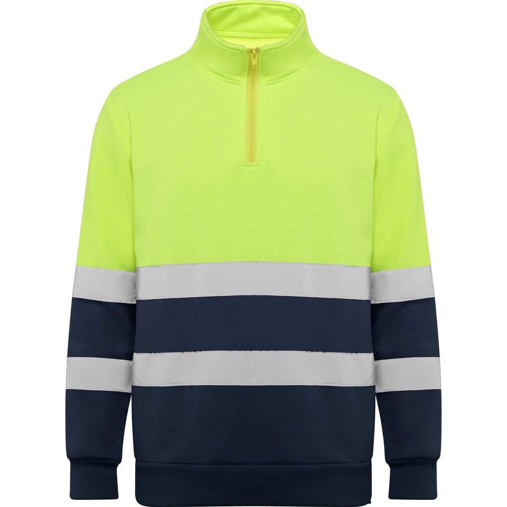 SUDADERA SPICA · BICOLOR · MEDIA CREMALLERA · AV · CE II CAT · [280g]