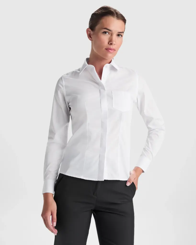 CAMISA SOFIA L/S · MUJER · ML · BOLSILLO