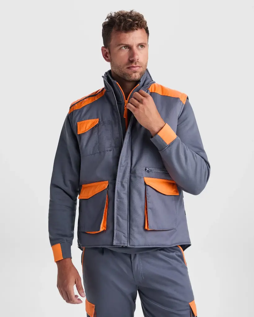 CHALECO ARMADA · BICOLOR · MULTIBOLSILLOS