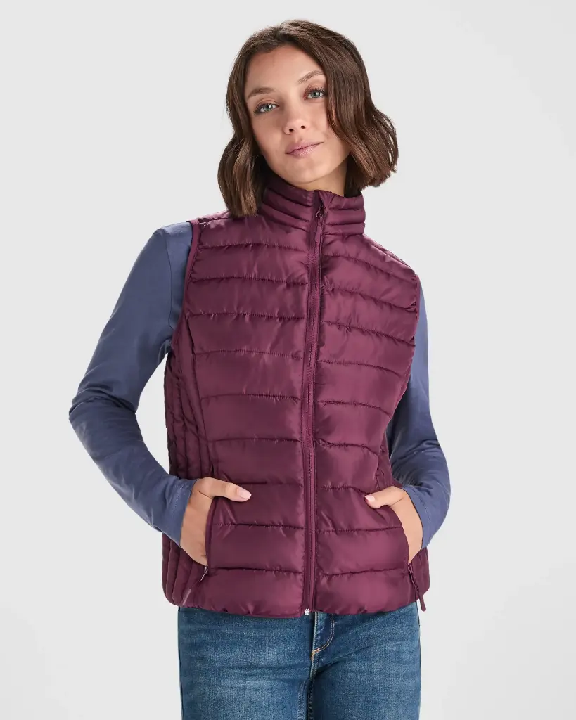 CHALECO OSLO WOMAN · TACTO PLUMA